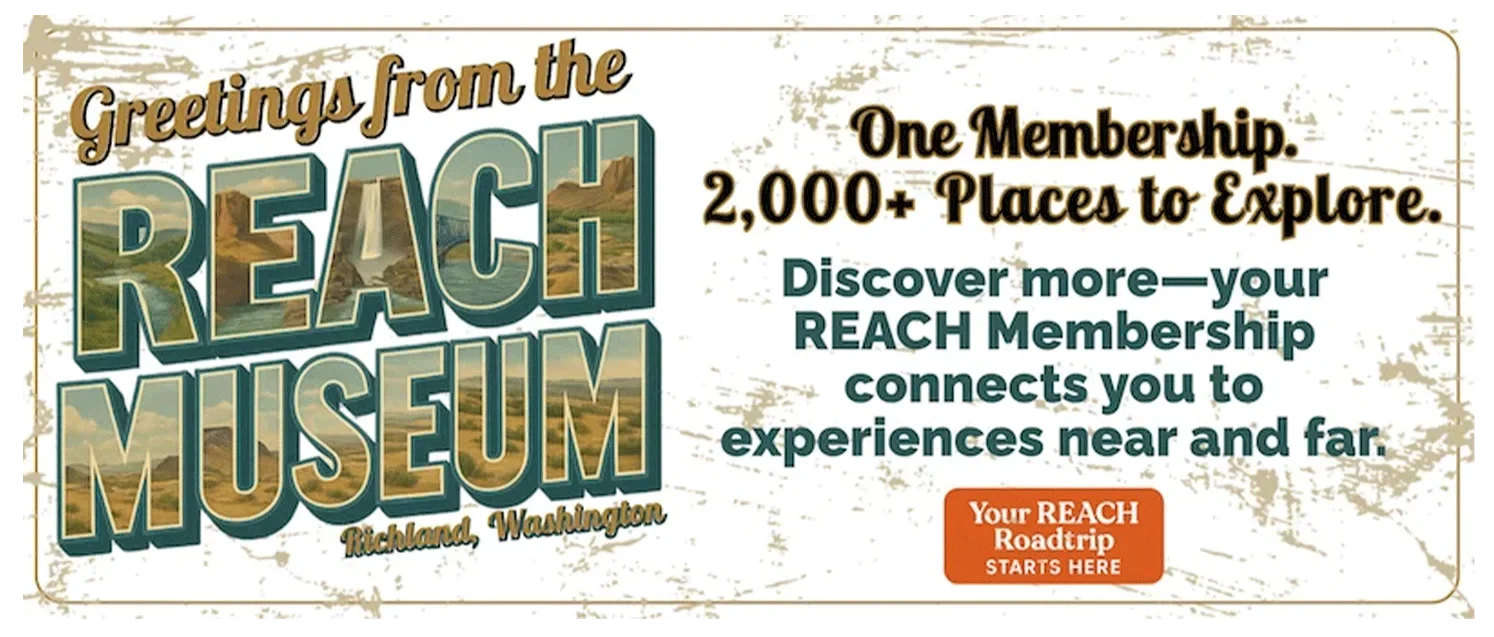 image of a logo for the Reach Roadhouse Roadtrip